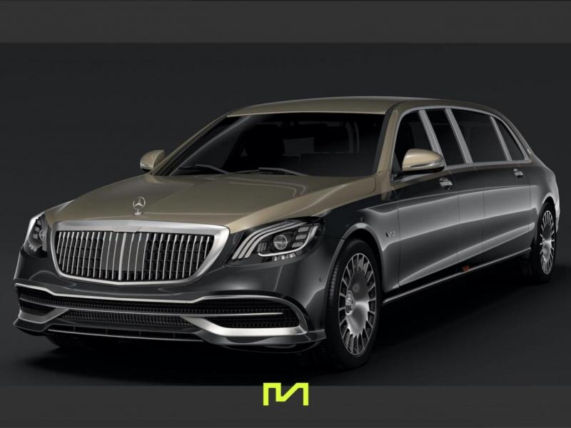 Купить Mercedes-Maybach S 650 Pullman Guard VR9 бензин 2023 id-8314 в Киеве, Фото №[delta]