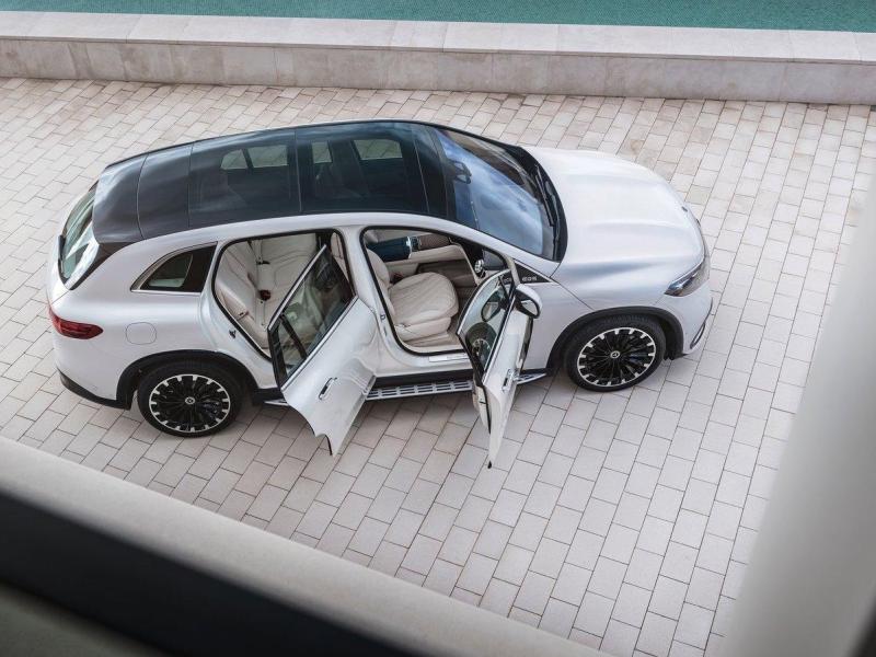 Купить Mercedes-Benz EQS SUV 450 бензин 2025 id-1006053 в Киеве, Фото №[delta]