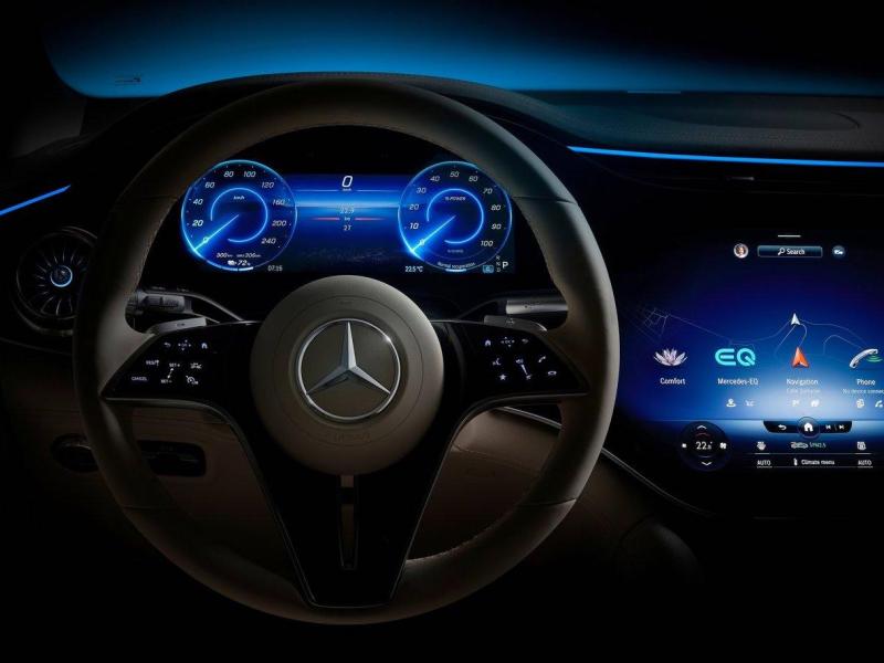 Купить Mercedes-Benz EQS SUV 450 бензин 2025 id-1006053 в Киеве, Фото №[delta]