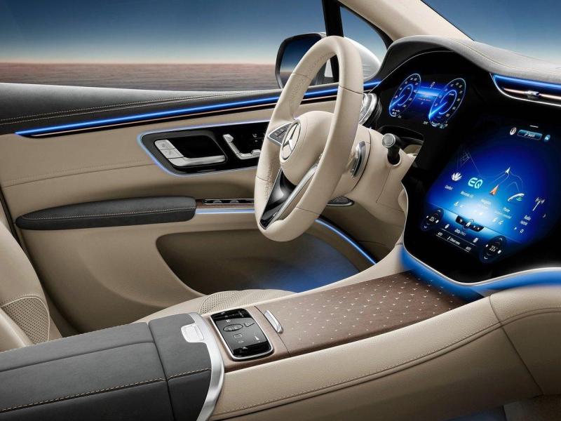 Купить Mercedes-Benz EQS SUV 450 бензин 2025 id-1006053 в Киеве, Фото №[delta]