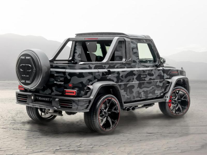 Купить Mercedes-Benz G 63 Star Trooper Pickup Edition Mansory x Philipp Plein бензин 2025 id-1007773 в Киеве, Фото №[delta]