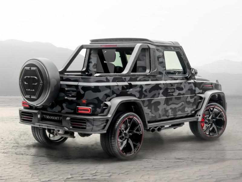 Купить Mercedes-Benz G 63 Star Trooper Pickup Edition Mansory x Philipp Plein бензин 2025 id-1007773 в Киеве, Фото №[delta]